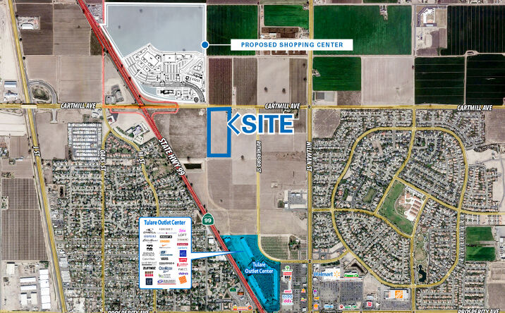 Pictures of Land property located at 701 E Cartmill Ave, Tulare, CA 93274 for sales - image #1