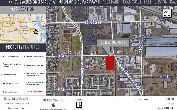 Pictures of Land property located at 2501 E X St, Deer Park, TX 77536 for sales - image #1