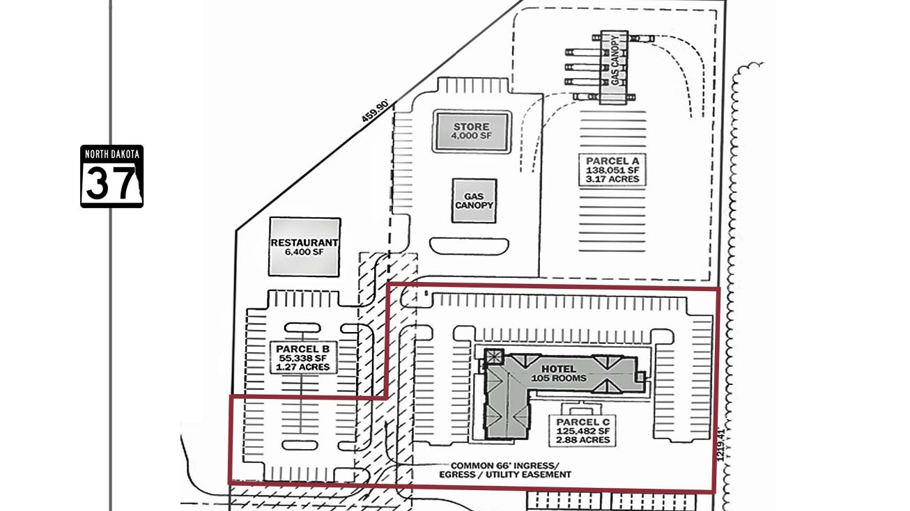 ND Highway 37 & ND Highway 23, Parshall, ND 58703 Mixed Use Property
