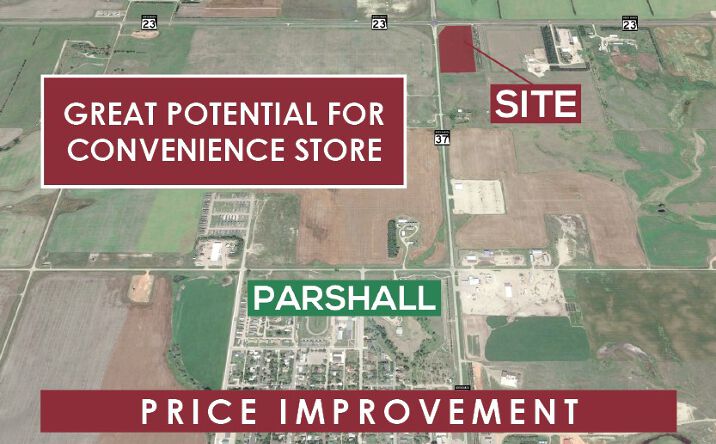 Pictures of Land property located at ND Hwy 37 & ND Hwy 23   ND, Parshall, ND 58770 for sales - image #1