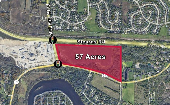 Pictures of Land property located at SEC Stearns Rd & McLean Blvd, South Elgin, IL 60177 for sales - image #1
