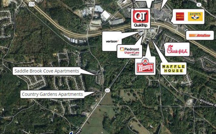 Pictures of Land property located at 1298 Villa Rica Hwy, Dallas, GA 30157 for sales - image #1