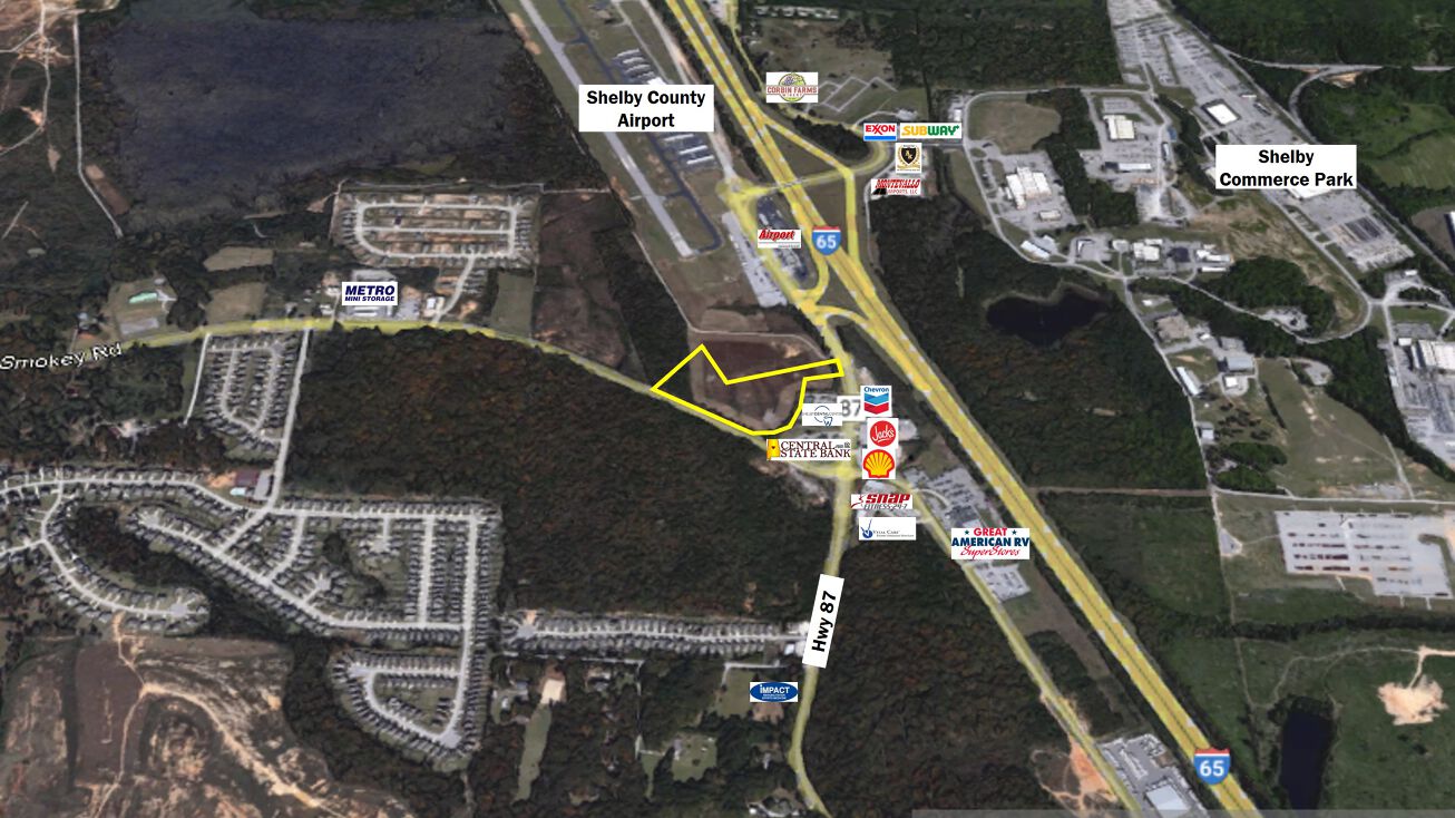 I65 South and Highway 87, Calera, AL 35040