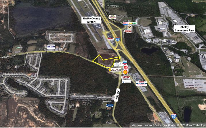 Pictures of Land property located at I-65 South and Highway 87, Calera, AL 35040 for sales - image #1