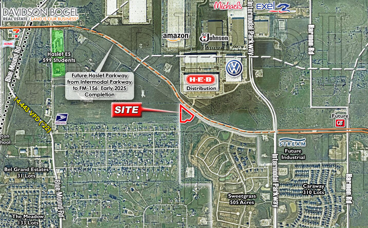 Pictures of Land property located at Future Haslet Pkwy., Haslet, TX 76052 for sales - image #1