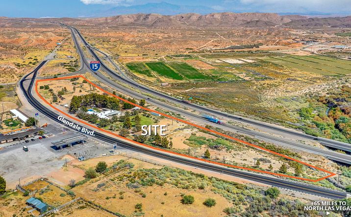Pictures of Land property located at 2301-2365 Glendale Boulevard, Moapa, NV 89025 for sales - image #1