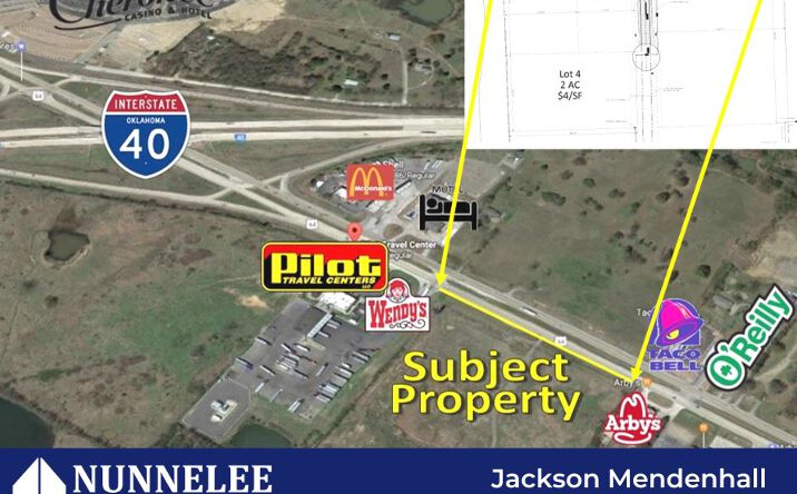 Pictures of Land property located at 113 W Ray Fine Blvd, Roland, OK 74954 for sales - image #1