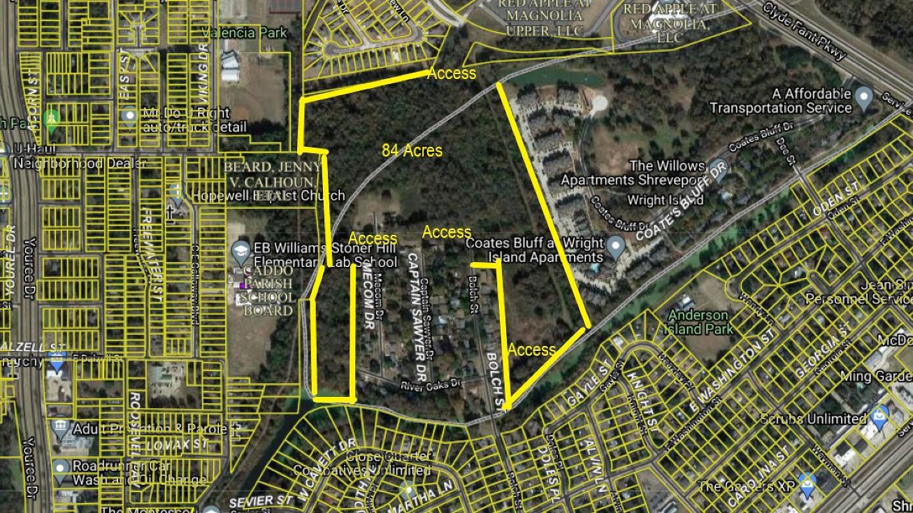 2500 Dr, Shreveport, LA 71104 Land for Sale Wright Island