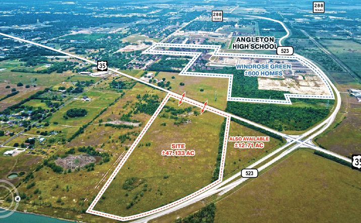 Pictures of Land property located at SH 35 AND FM 523, Angleton, TX 77515 for sales - image #1