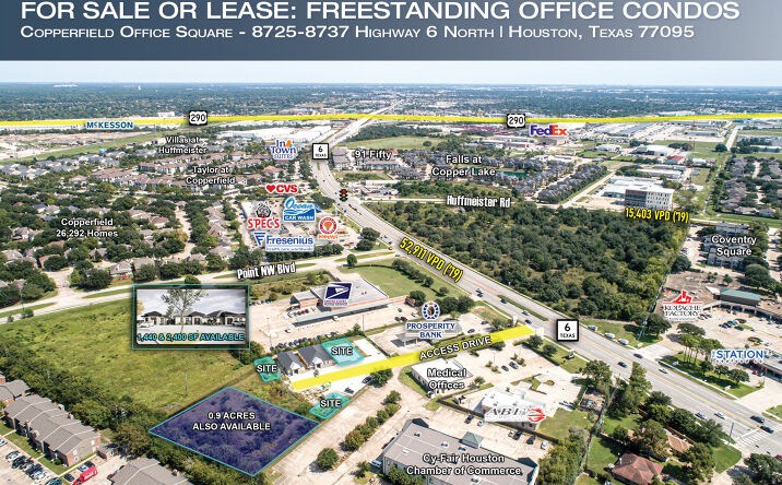 Pictures of Office property located at 8725 Hwy 6 N, Houston, TX 77095 for sales - image #1