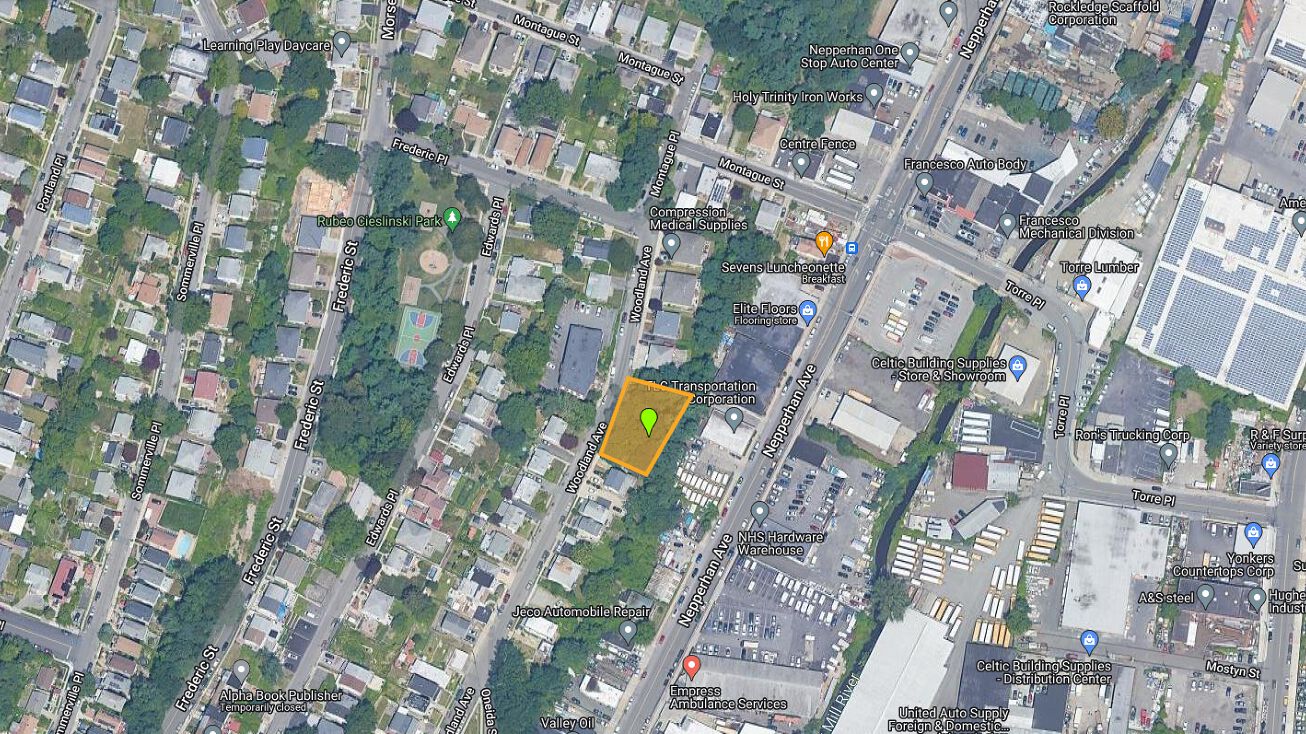 252 Woodland Ave, Yonkers, NY 10703 Land for Sale Woodland Ave Land