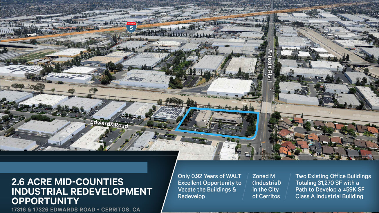 17316 & 17326 Edwards Road, Cerritos, CA 90623