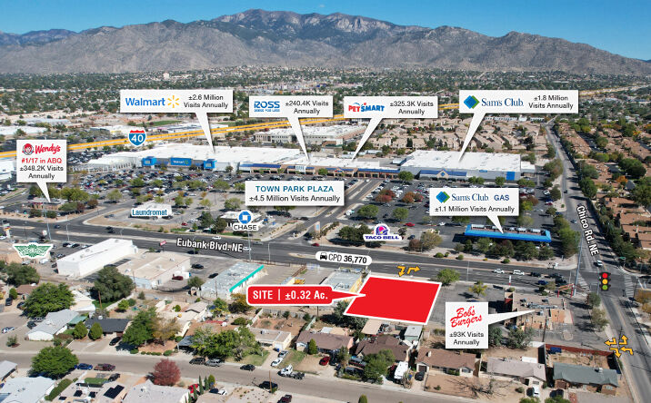 Pictures of Land property located at Eubank Blvd. & Chico Rd. NE, Albuquerque, NM 87123 for sales - image #1