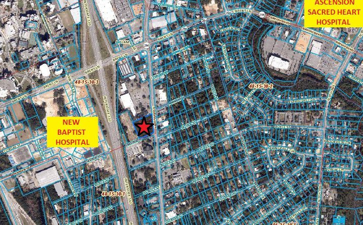 Pictures of Land, Mixed Use property located at 4801 N Davis Hwy, Pensacola, FL 32503 for sales - image #1