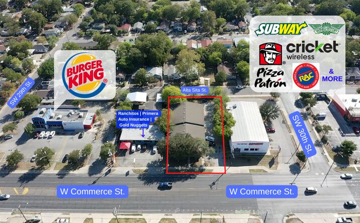 Pictures of Office, Retail, Special Purpose property located at 4546 W Commerce St, San Antonio, TX 78237 for sales - image #1