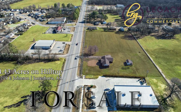 Pictures of Land property located at 5715 E Johnson Ave, Jonesboro, AR 72401, 5719 E Johnson Ave, Jonesboro, AR 72401 for sales - image #1