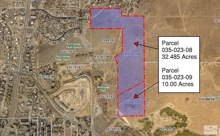 Pictures of Land property located at Rampion Way, Sun Valley, NV 89433 for sales - image #1