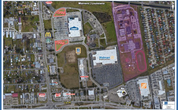 Pictures of Land property located at 4951 Promenade Blvd, Marrero, LA 70072 for sales - image #1