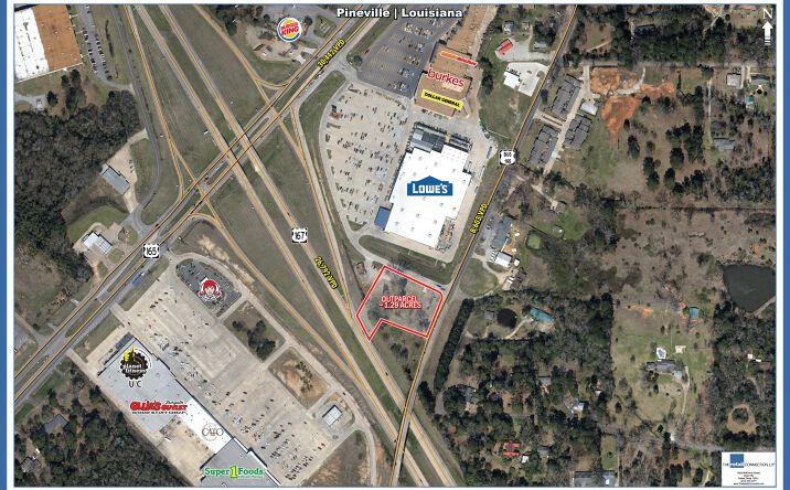 Pictures of Land property located at 3200 Monroe Hwy, Pineville, LA 71360 for sales - image #1