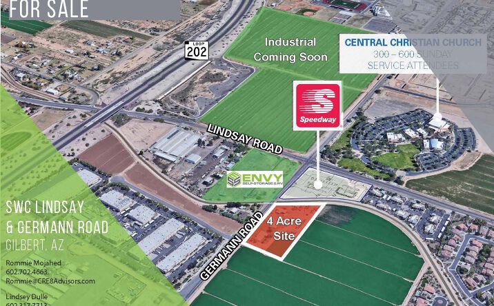 Pictures of Land property located at 14247 E Germann Rd, Gilbert, AZ 85297 for sales - image #1
