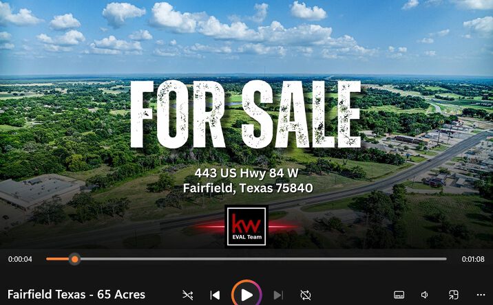 Pictures of Land property located at 443 US Hwy 84 W, Fairfield, TX 75840 for sales - image #1