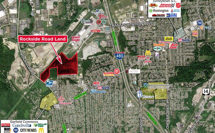 Pictures of Land property located at Rockside Rd, Garfield Heights, OH 44125 for sales - image #1