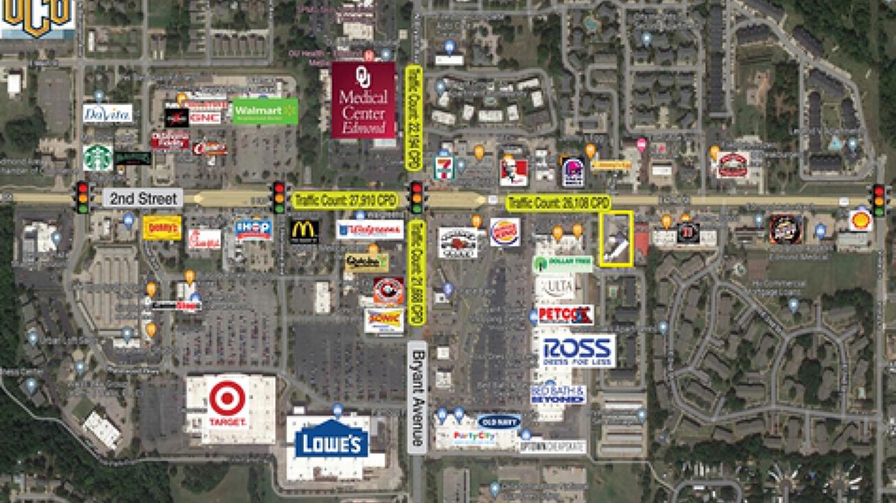 1800 E 2nd St, Edmond, OK 73034 Land for Sale 1800 E. 2nd Street