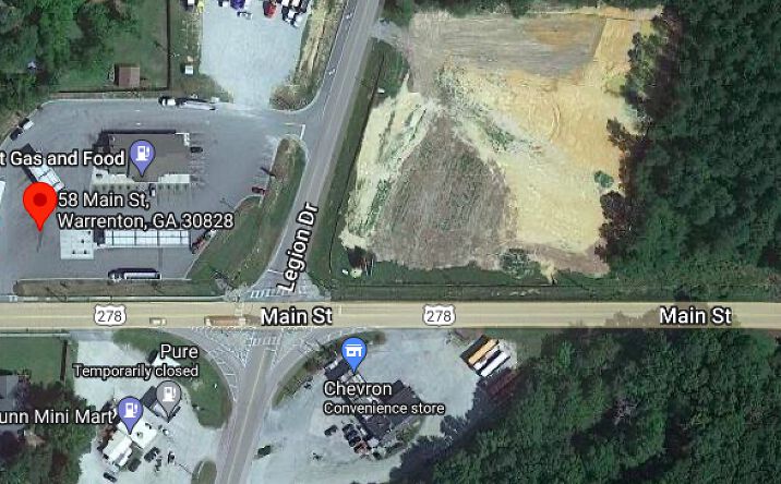Pictures of Land property located at 58 Main St, Warrenton, GA 30828 for sales - image #1