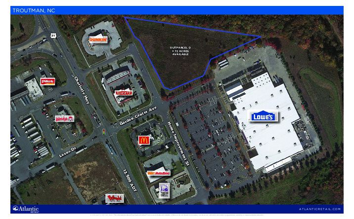 Pictures of Land property located at 1041 Charlotte Hwy, Troutman, NC 28166 for sales - image #1