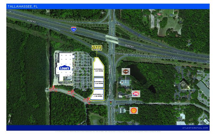 Pictures of Land property located at 5500 Commonwealth Blvd, NW Tallahassee, FL 32303 for sales - image #1