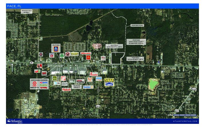 Pictures of Land property located at 5143 US-90, Pace, FL 32571 for sales - image #1