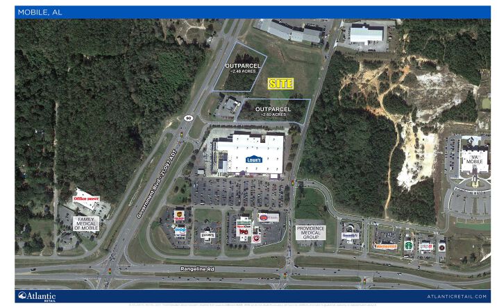 Pictures of Land property located at 4401 Rangeline Rd, SW Mobile, AL 36619 for sales - image #1