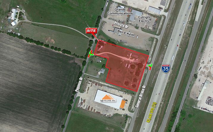 Pictures of Land property located at 7188 N General Bruce Dr, Temple, TX 76501 for sales - image #1