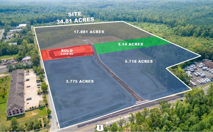 Pictures of Land property located at Richmond Hwy, Stafford, VA 22405 for sales - image #1