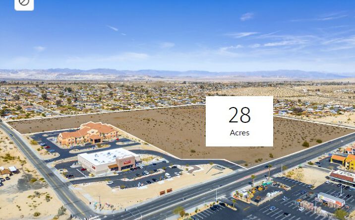 Pictures of Land, Retail property located at 71800 Twentynine Palms Highway, Twentynine Palms, CA 92277 for sales - image #1