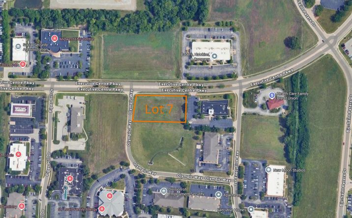Pictures of Land property located at Lot 7 SE Corner Olympic Way & Executive Centre Pkwy, St. Peters, MO 63376 for sales - image #1