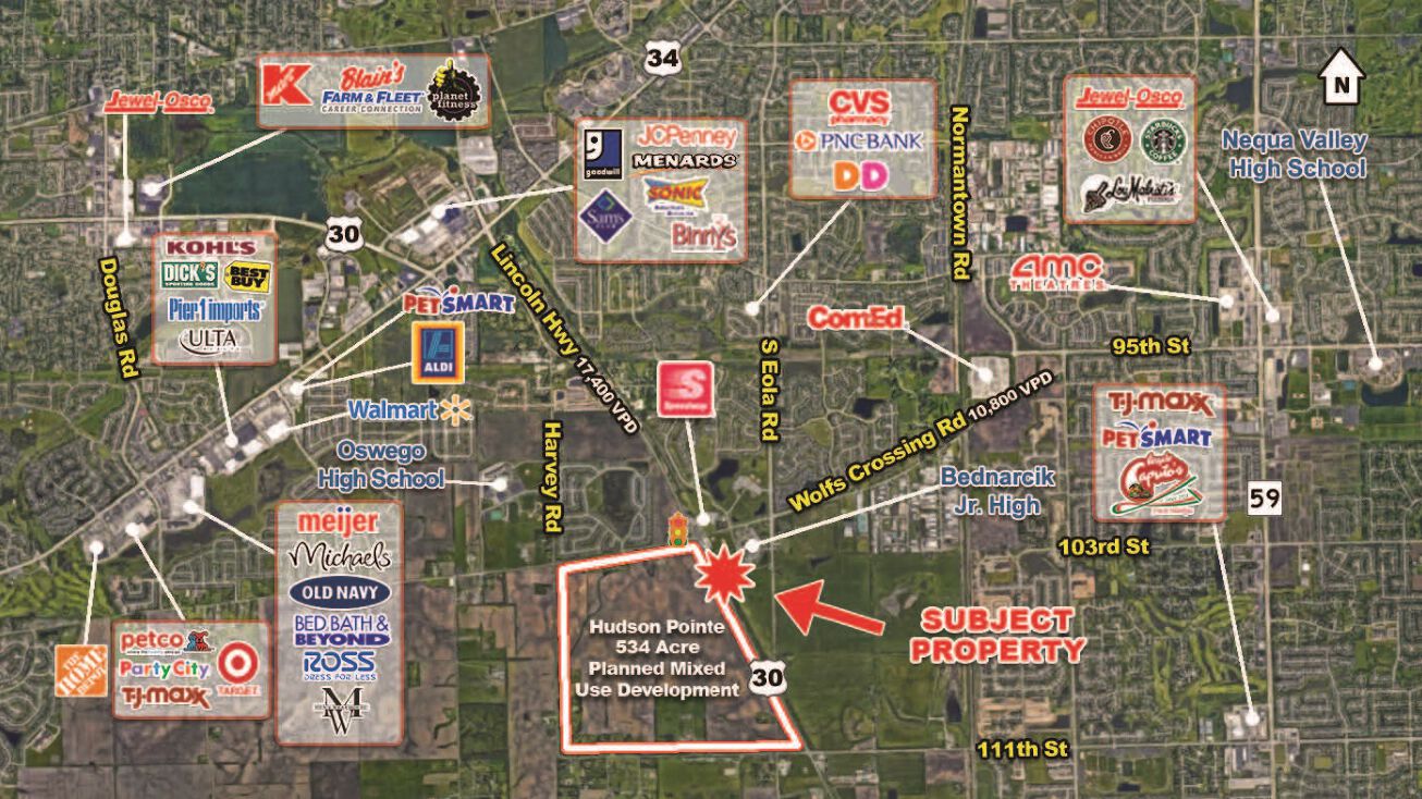 60 Wolfs Crossing Rd. & SEC Rte. 30 & Wolfs Crossing Rd., Aurora, IL