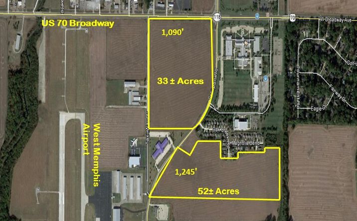 Pictures of Land property located at West Broadway, West Memphis, AR 72301 for sales - image #1