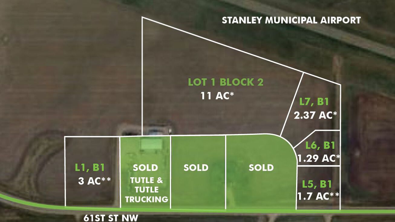 8269 61st St NW, Stanley, ND 58784 Land for Sale Stanley Airport