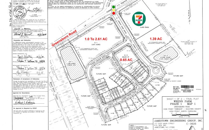 Pictures of Land property located at Greensboro Rd, High Point, NC 27260 for sales - image #1