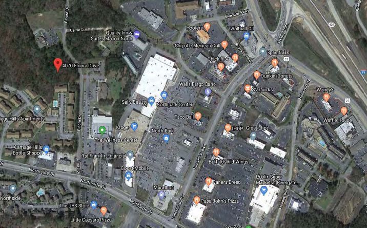 Pictures of Land property located at 4070 Elnora Drive, Macon, GA 31210 for sales - image #1