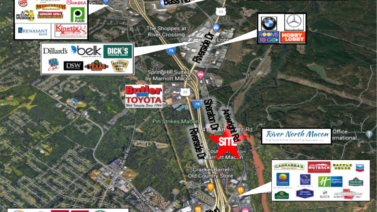 4140 Arkwright Rd, Macon, GA 31210 Land for Sale 4140 Arkwright