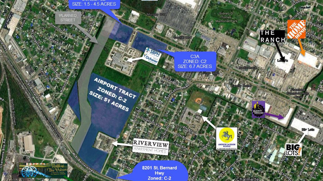 8201 St. Bernard Hwy.,, Chalmette, LA 70043