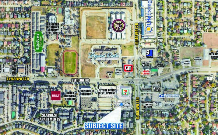 Pictures of Land property located at SWQ Belt Line Rd & N Shiloh Rd, Garland, TX 75044 for sales - image #1
