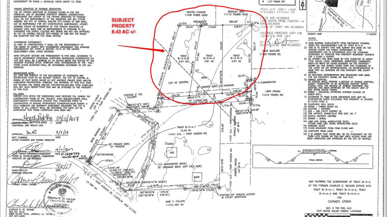 Greenwell Springs Port Hudson Rd, Zachary, LA 70818