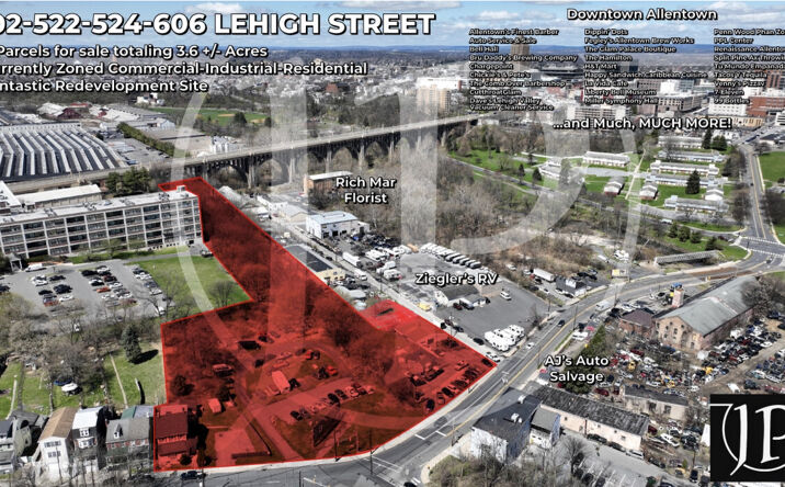 Pictures of Land property located at 502-606 Lehigh St, Allentown, PA 18103 for sales - image #1