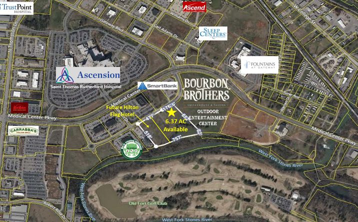 Pictures of Land property located at 1412 Gateway Blvd, Murfreesboro, TN 37129 for sales - image #1