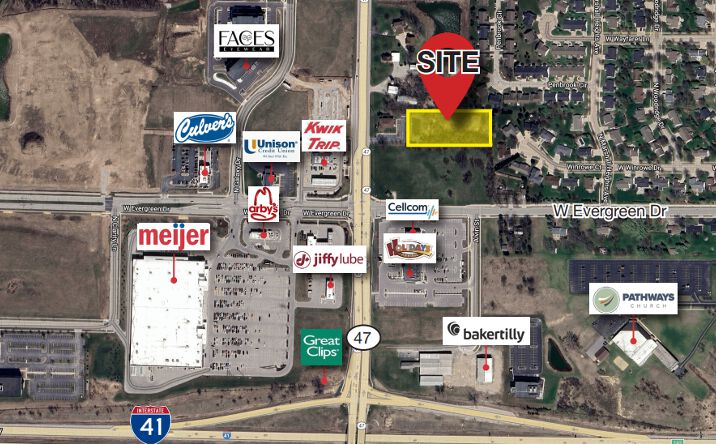 Pictures of Land property located at 4082 N . Richmond St, Appleton, WI 54911 for sales - image #1