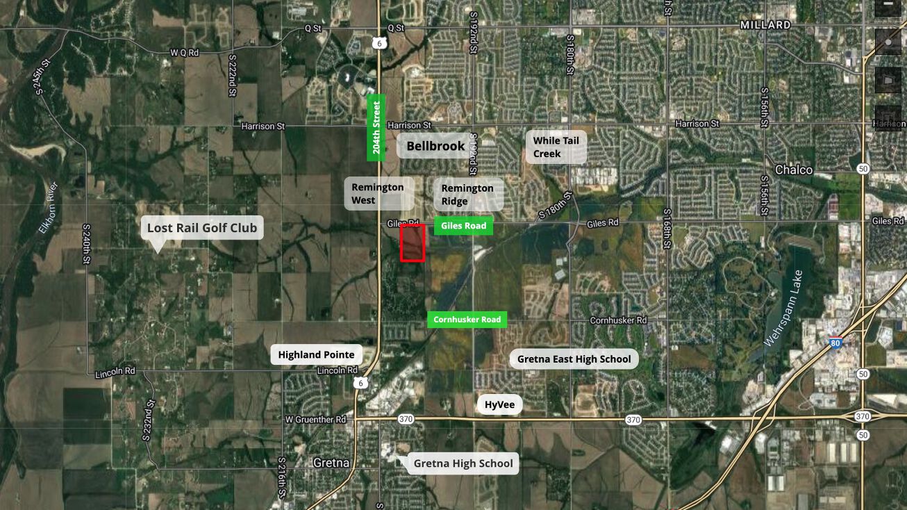 19901 Giles Rd, Gretna, NE 68028 Land for Sale 19901 Giles Road