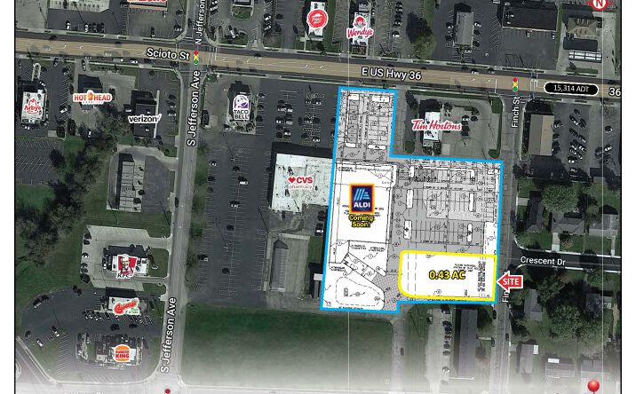 Pictures of Land property located at 741 Scioto Street, Urbana, OH 43078 for sales - image #1